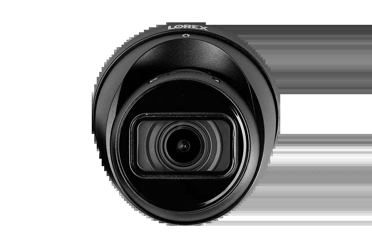 Lorex 4K (16 Camera Capable) 4TB Wired NVR System with Nocturnal 3 Smart IP Dome Cameras with Listen-In Audio and Motorized Varifocal Lenses