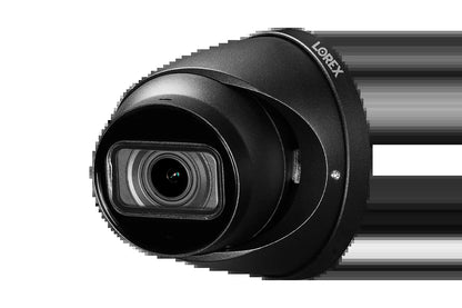 Lorex 4K (16 Camera Capable) 4TB Wired NVR System with Nocturnal 3 Smart IP Dome Cameras with Listen-In Audio and Motorized Varifocal Lenses